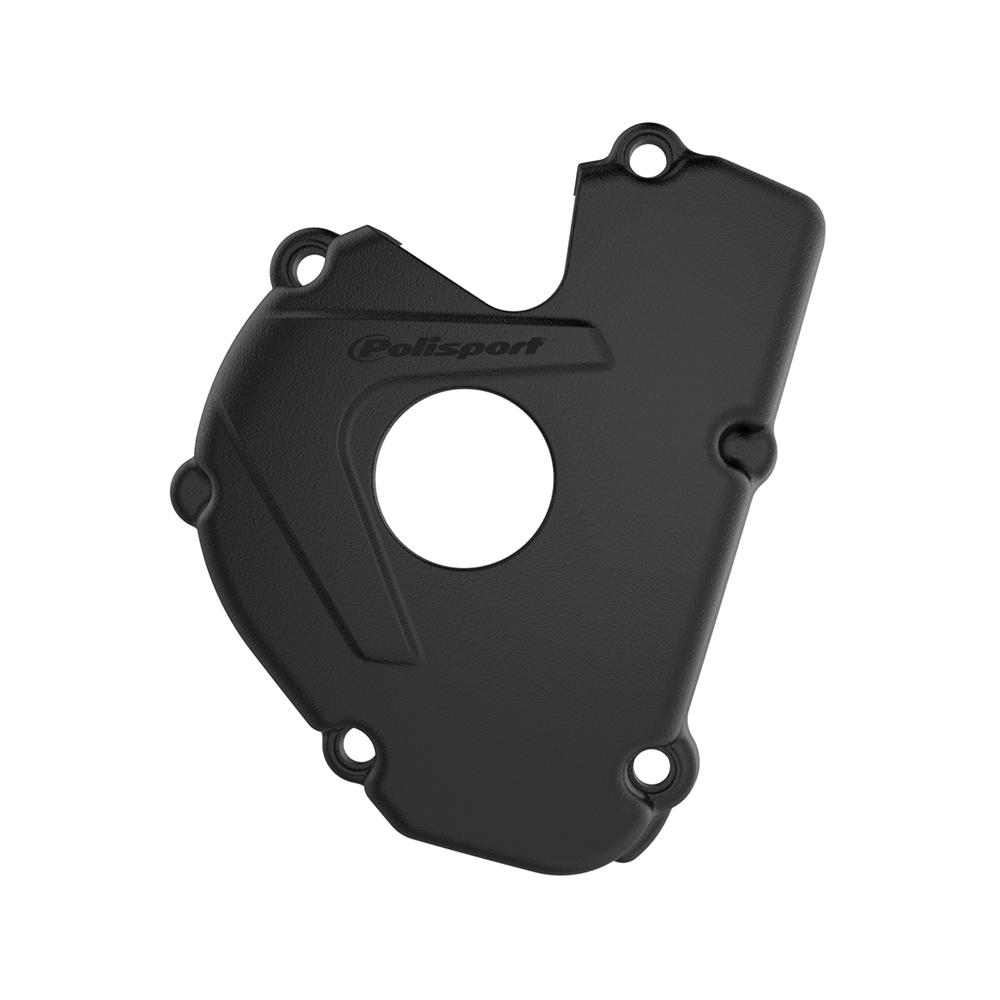 Polisport Black Ignition Cover Protector - Kawasaki Kxf250 2017-20
