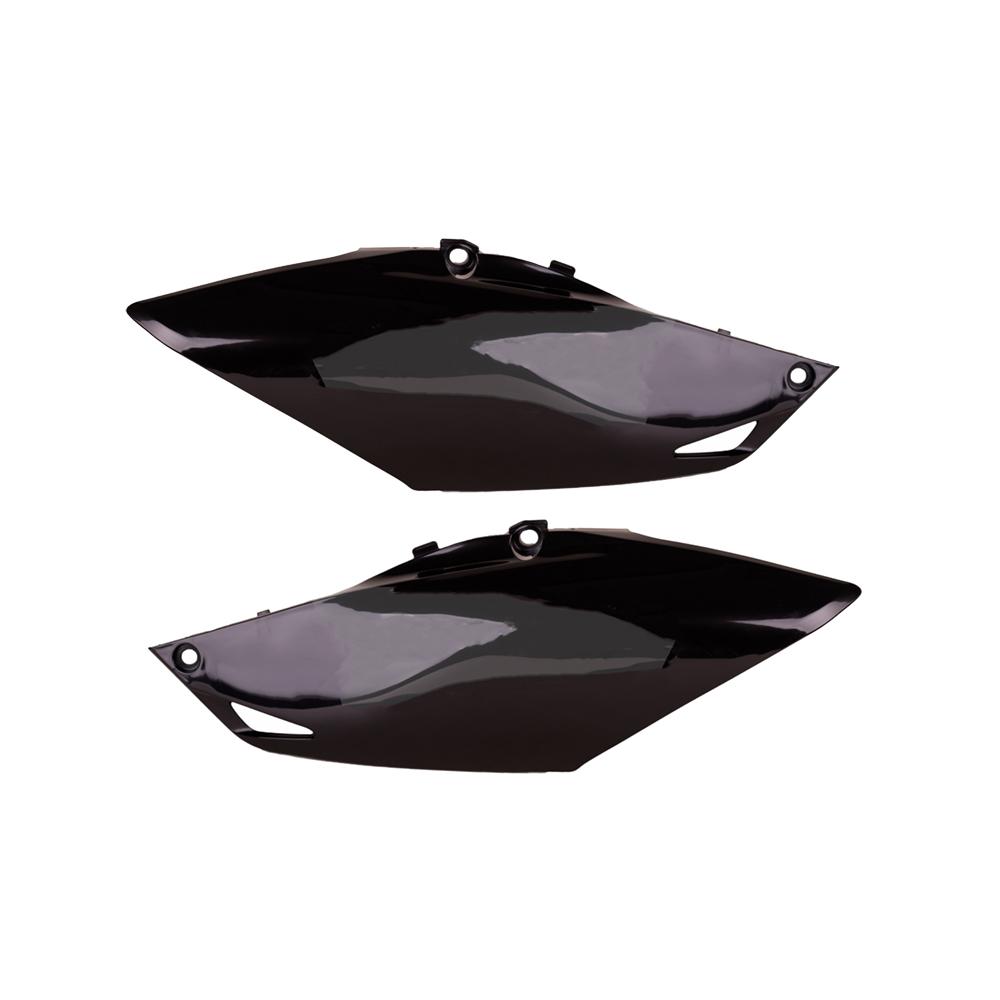 Polisport Black Side Panels - Honda Crf250r 2014-17, Crf450r 2013-16