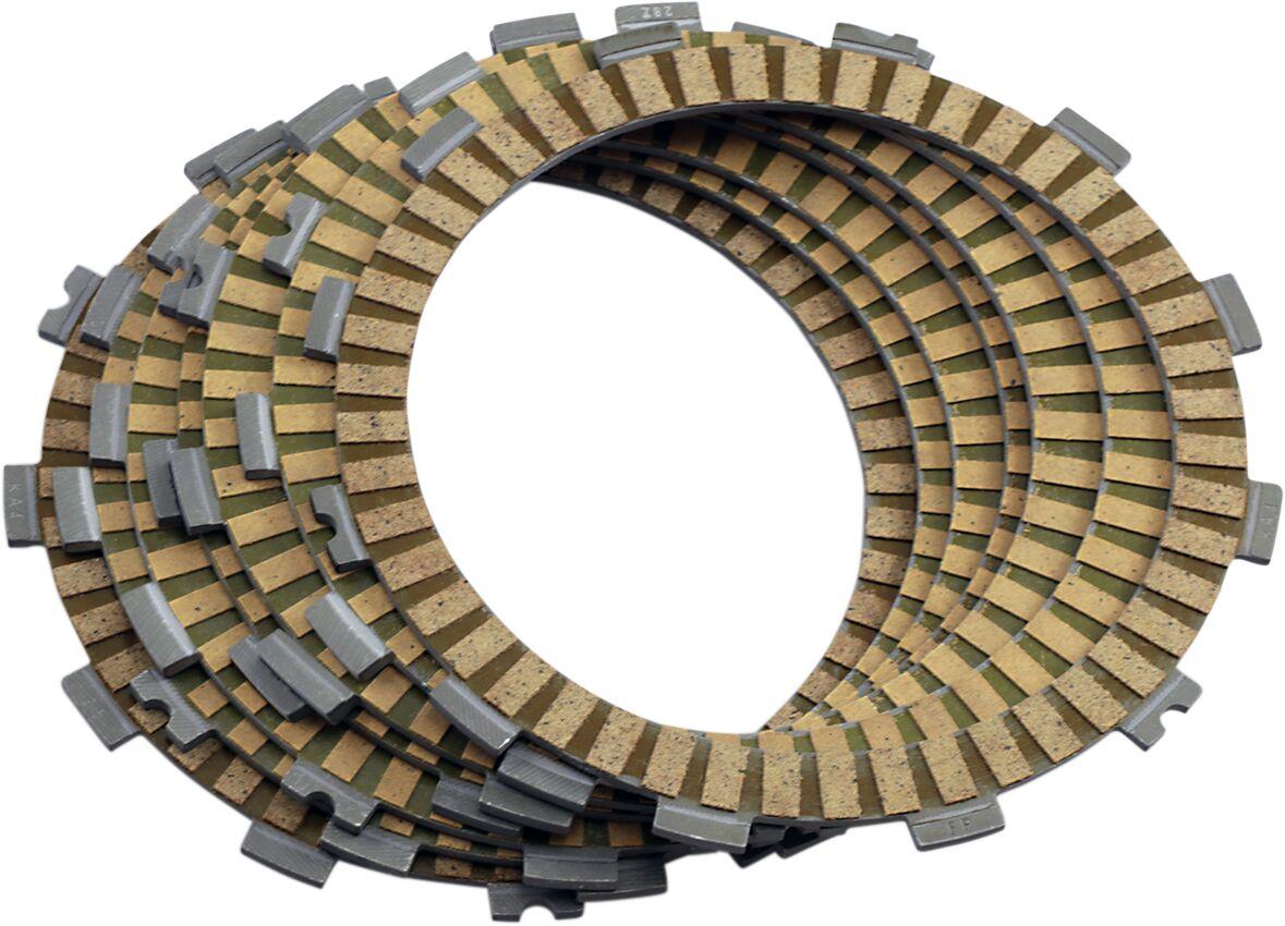 FP154-7-001 - FP154-7-001 - Hinson Clutch Friction Plate Kit - Honda CR250 1984-89, CR500 1986-89