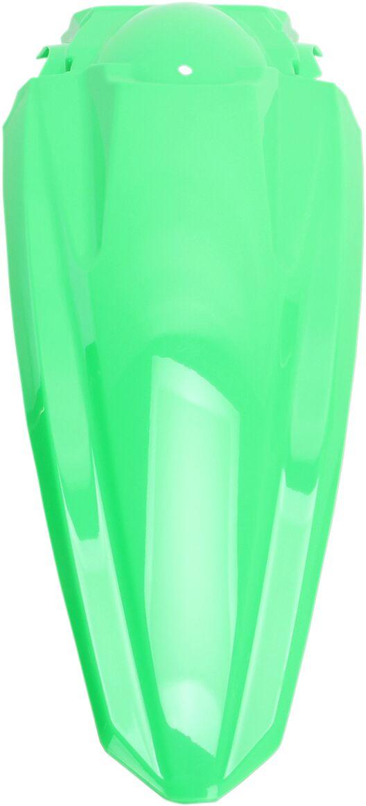 KA04734#AFLU - UFO Rear Fender - Kawasaki KXF250 2017-18, KXF450 2016-18 - Fluro Green
