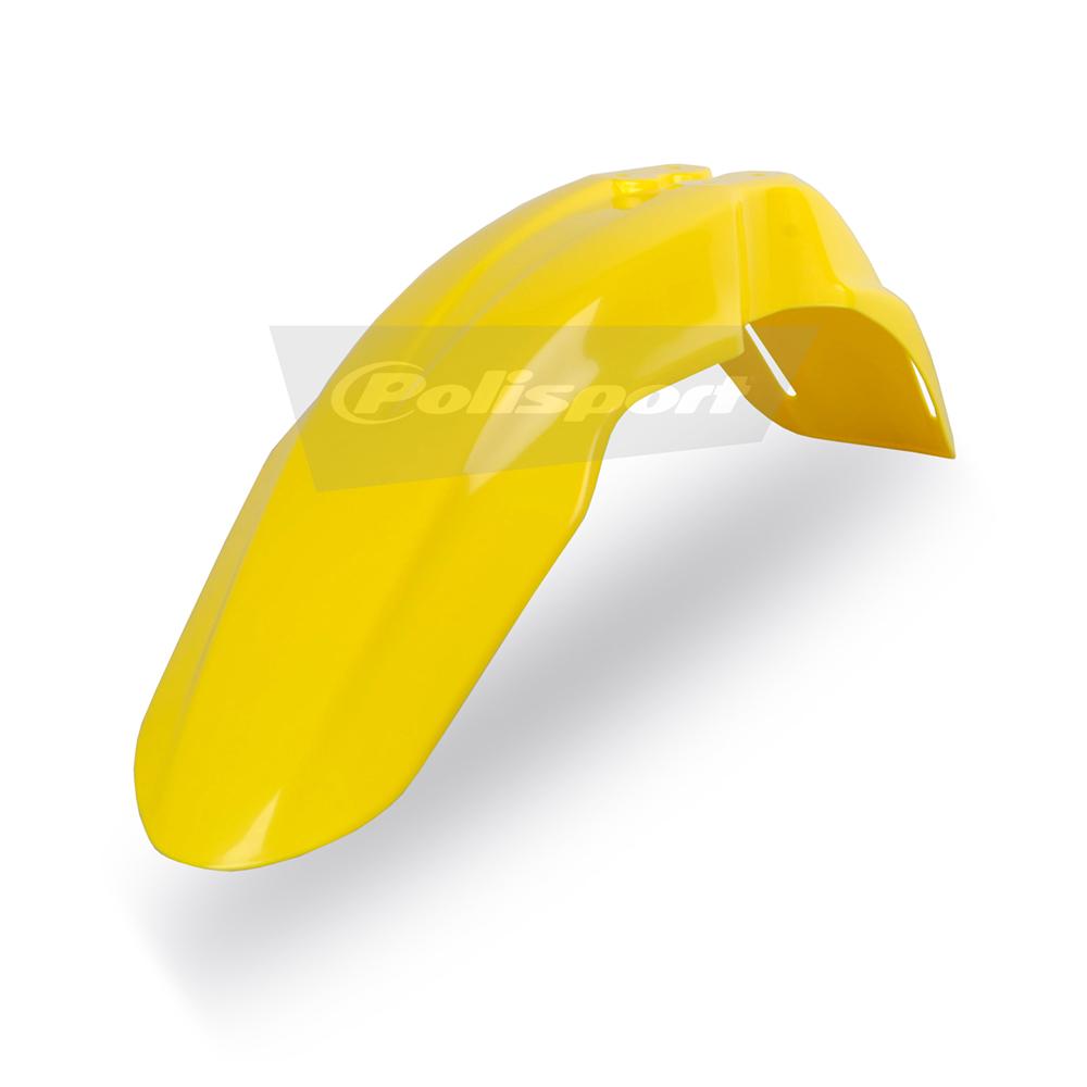 Polisport Yellow Front Fender - Suzuki Rm 125/250 2001-08 Rmz250 2007-09, Rmz450 2005-07