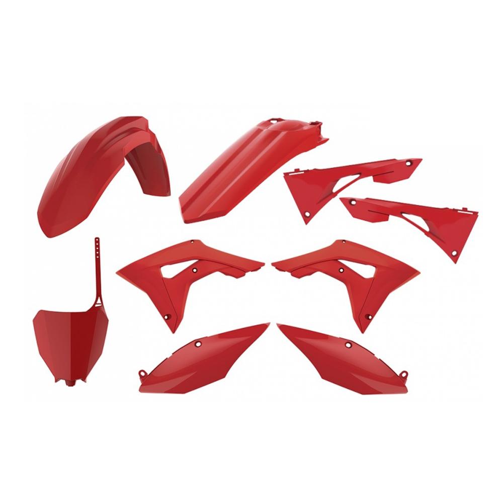 Polisport Red Full Plastics Kit - Honda Crf250r 2018-21, Crf450r 2017-20
