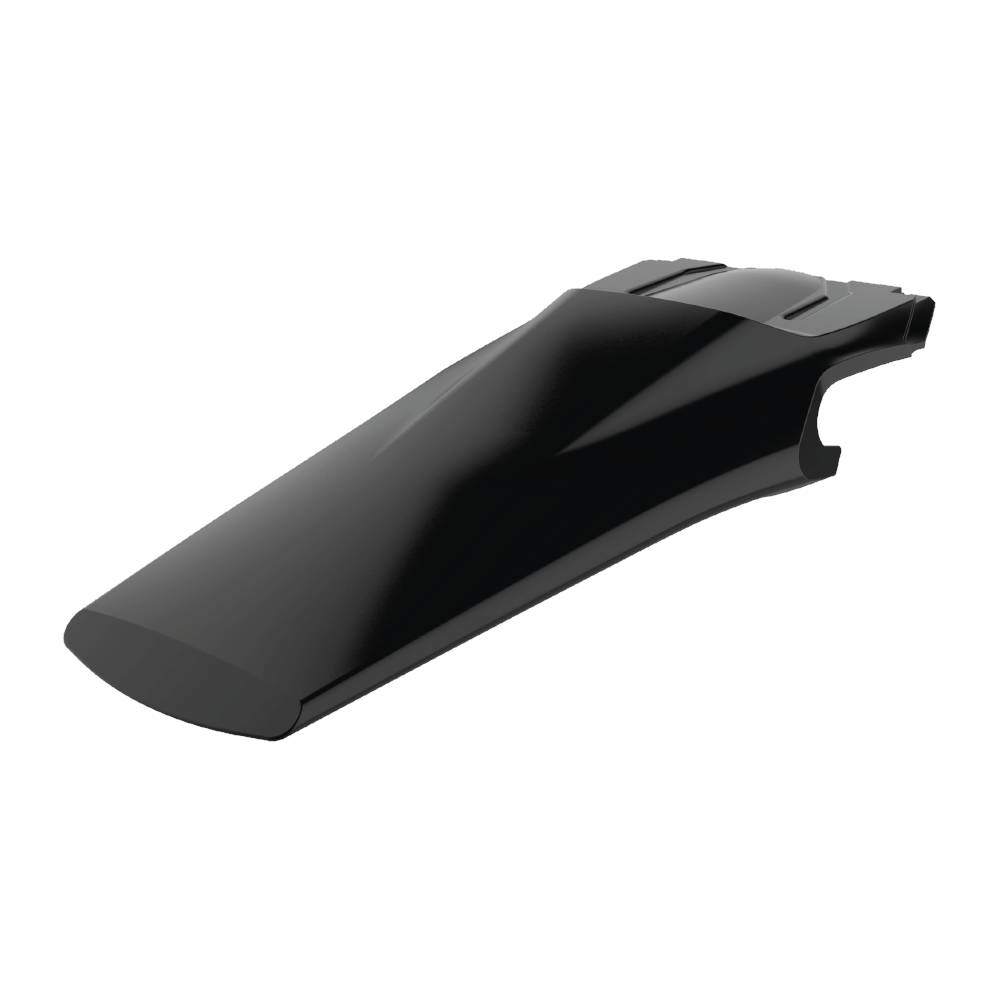 Polisport Black Rear Fender - Husqvarna Tc/Fc/Tx/Fx 2019-22, Te/Fe 2020-22