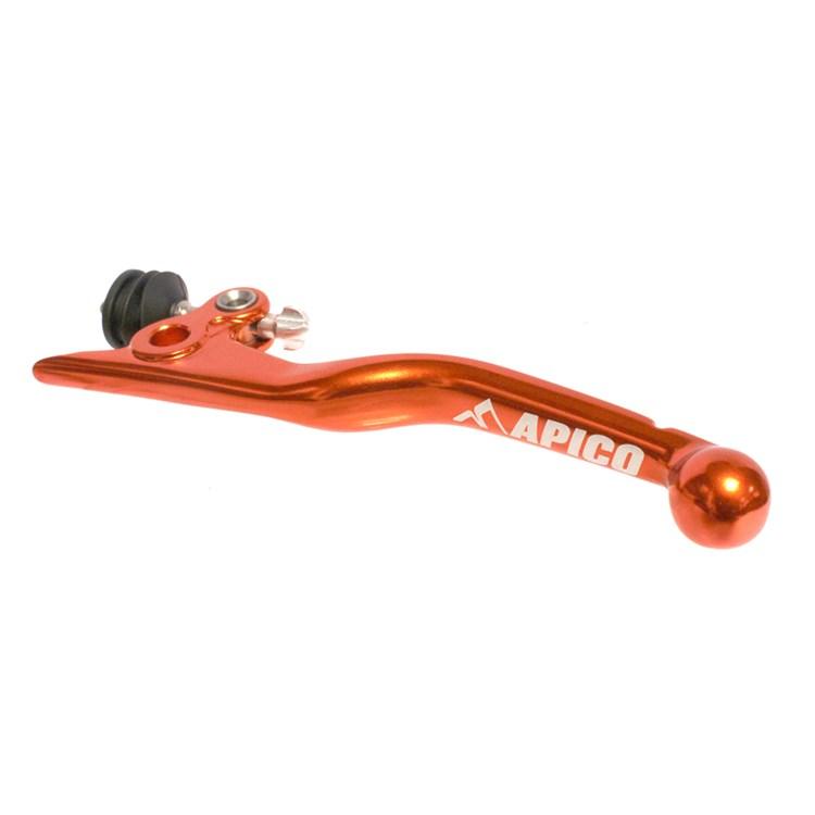 Apico Elite Clutch Lever - KTM SX 65/85 2014-23, Freeride 250/350 2014-19 - Orange