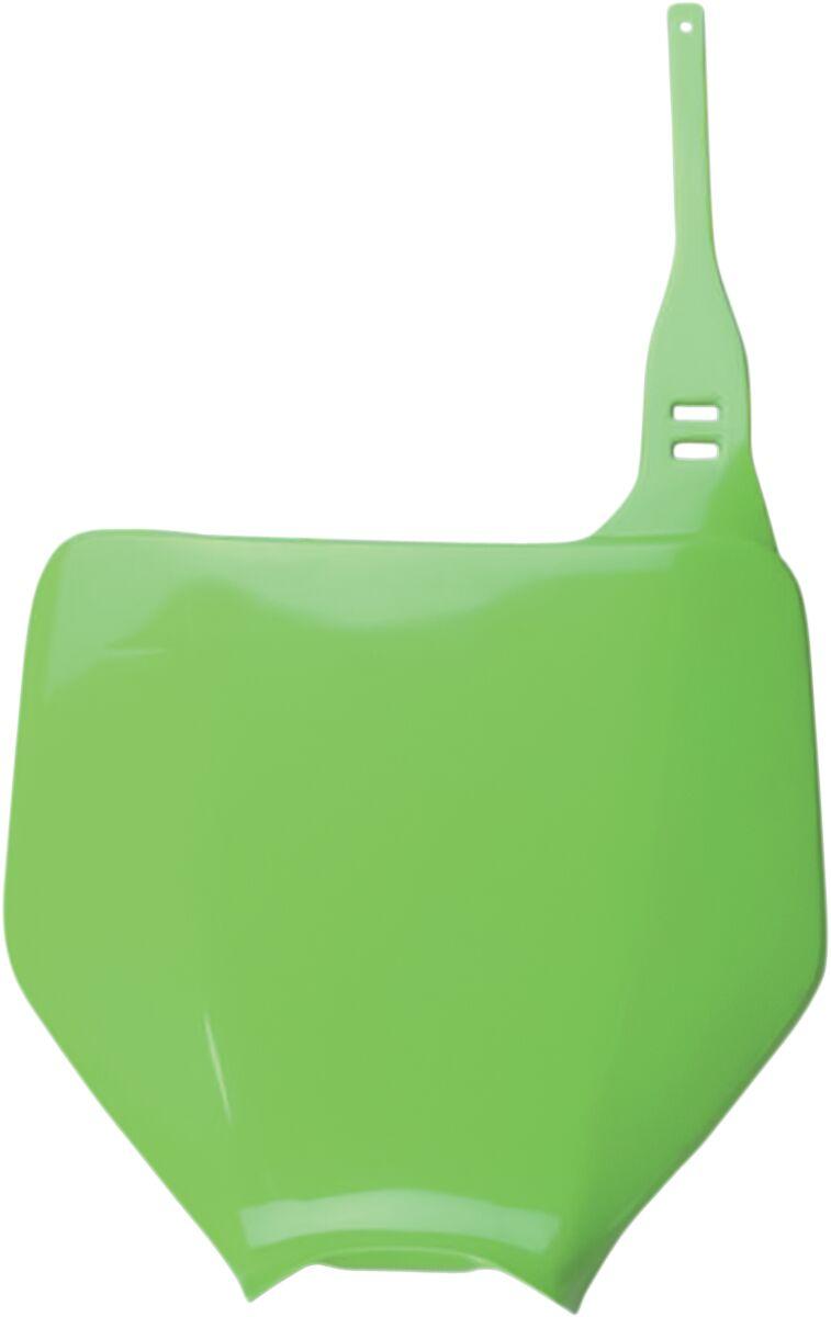 Ufo Green Ka03740#026 - Front Number Board - Kawasaki Kx 125/250 2003-04, Kx500 2003