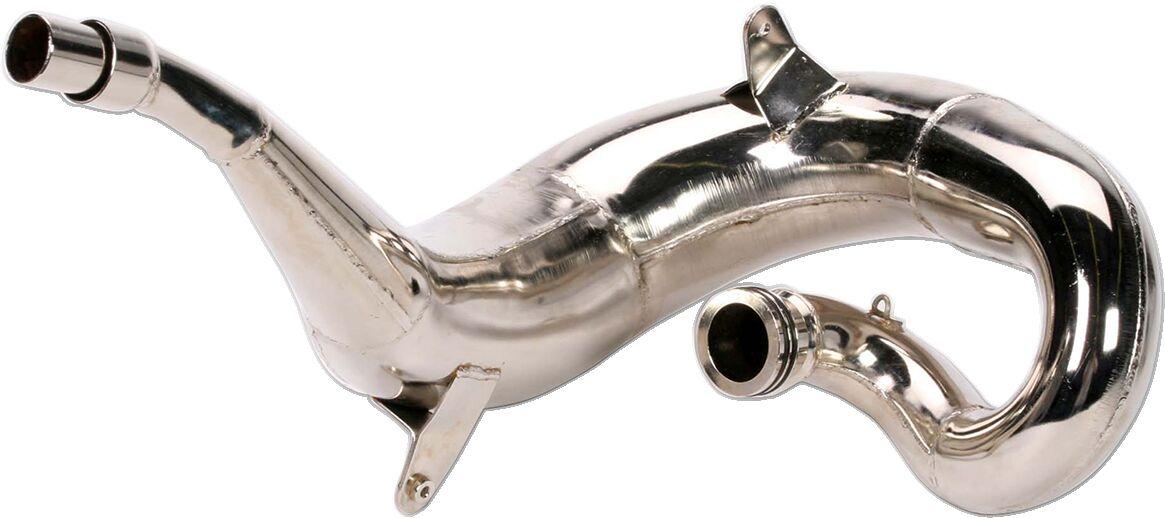 022007 - FMF Gnarly Front Pipe For Kawasaki KX250 2001-02 For Nickel