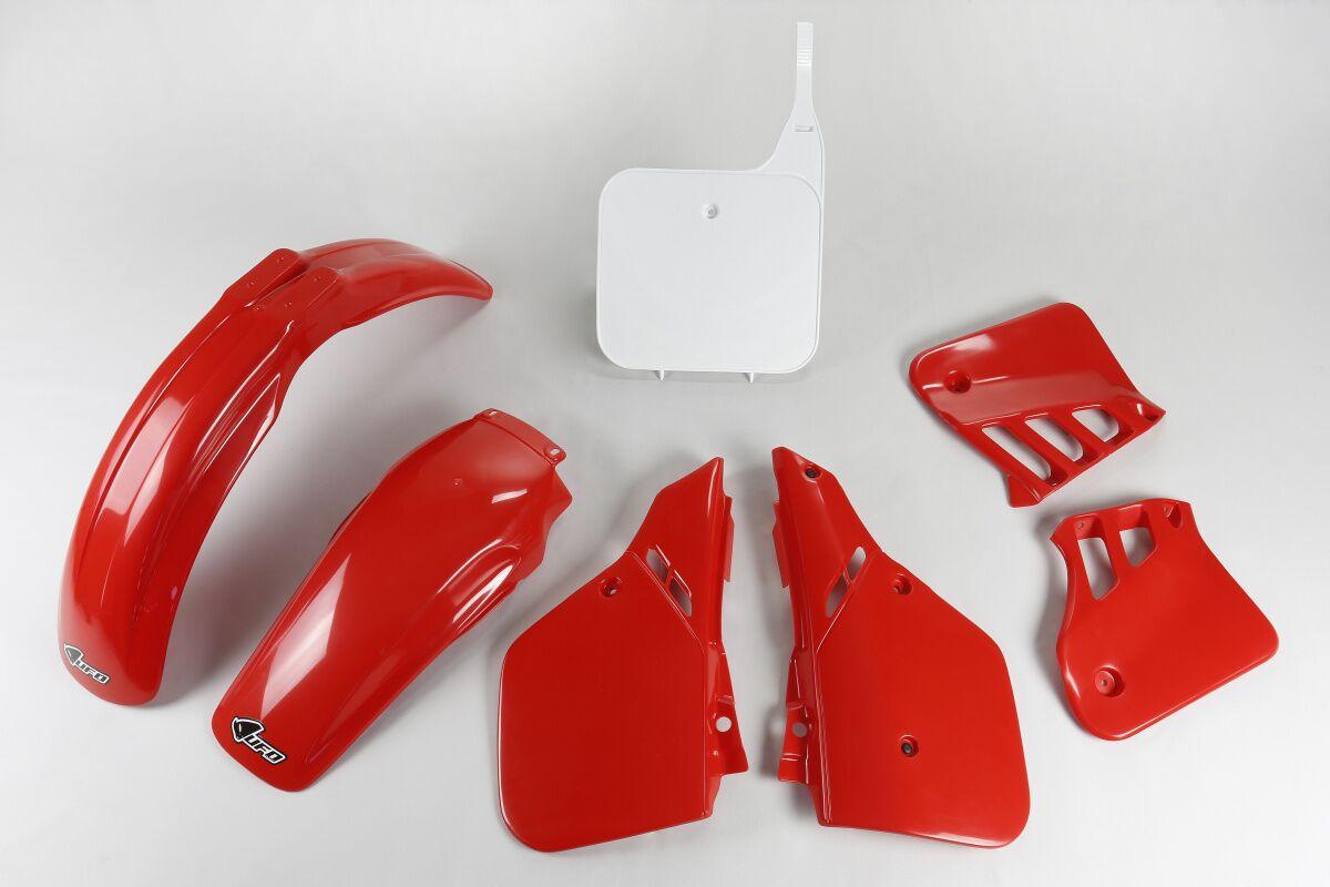 Ufo Hokit099@999W - Full Plastics Kit - Honda Cr125 1987-88 - Oem