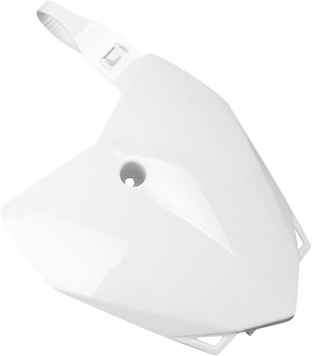 Ufo White Ka04718#047 - Front Number Board - Kawasaki Klx110 2010-18