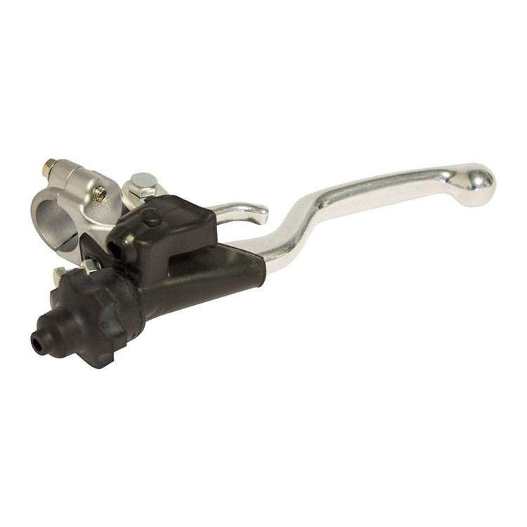 Raceline Silver Clutch Lever Assembly - Honda Crf250r 2004-09, Crf450r 2002-08