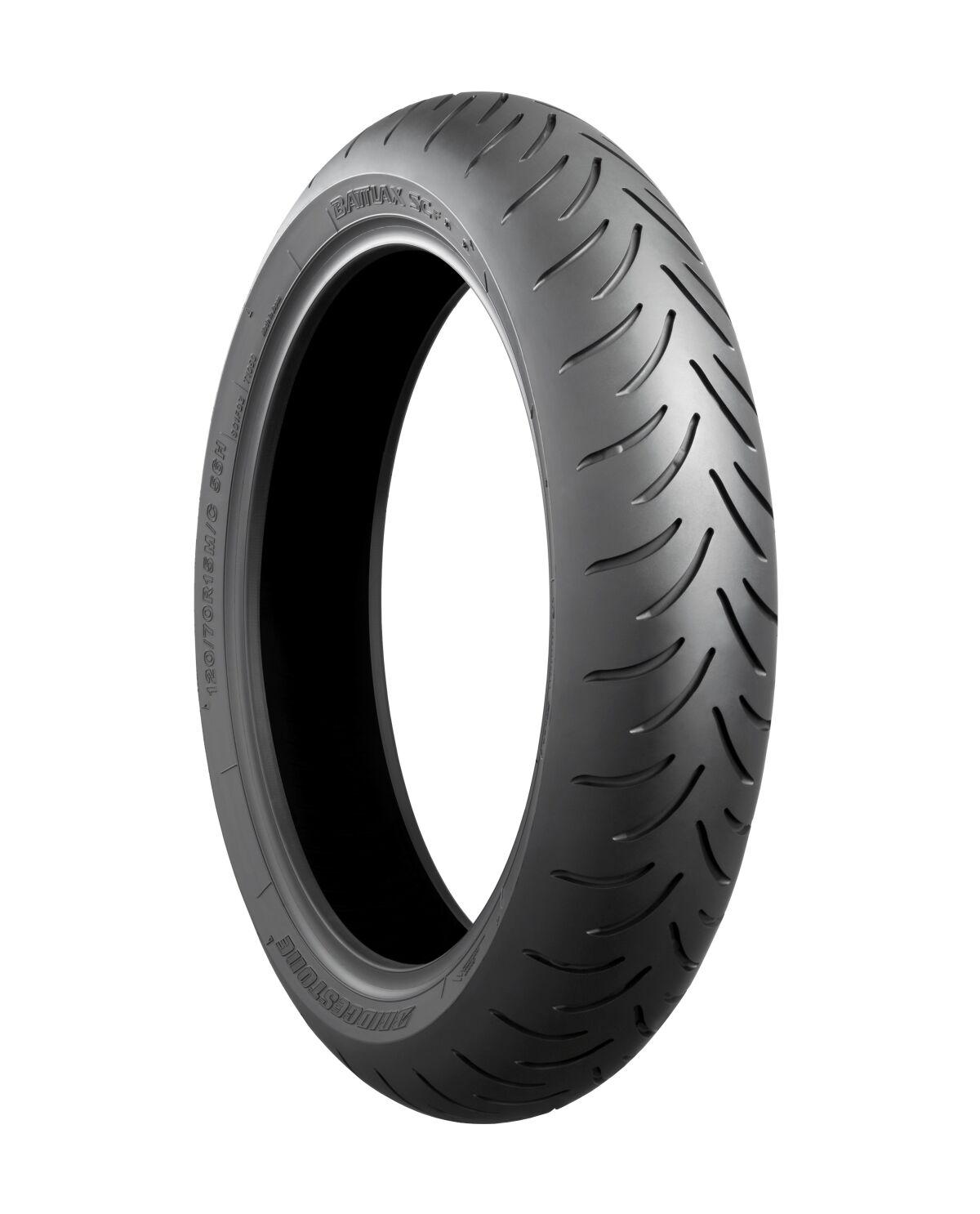 7202 - Bridgestone Battlax SC 56L TL Front Scooter Tyre - 110/90-13"