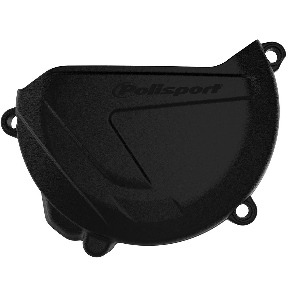 Polisport Black Clutch Cover Protector - Yamaha Yz250 2000-23, Yz250x 2017-23