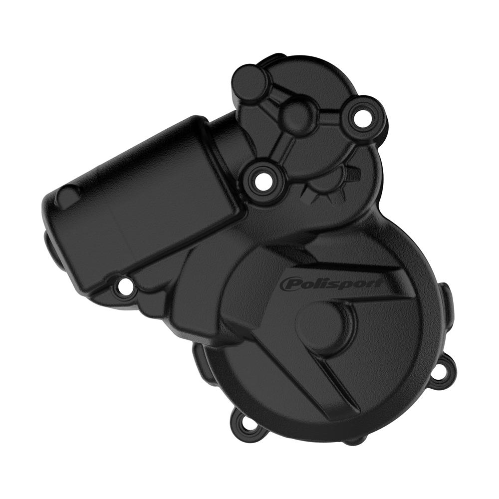 Polisport Black Ignition Cover Protector - Ktm Exc 250/300 2011-16, Freeride 250R 2015-17, Husqvarna Te 250/300 2015-16