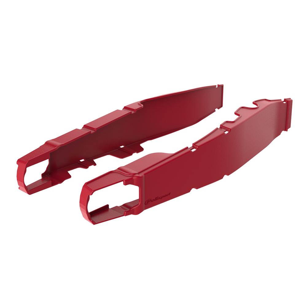 Polisport Swingarm Protectors - Honda CRF250R & CRF 250/450RX 2020-21, CRF450R 2019-20 - Red