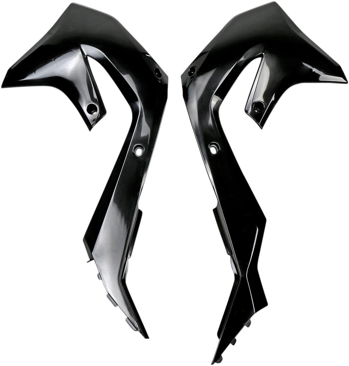 Ufo Black Ka04751#001 - Radiator Scoops - Kawasaki Kxf450 2019-20