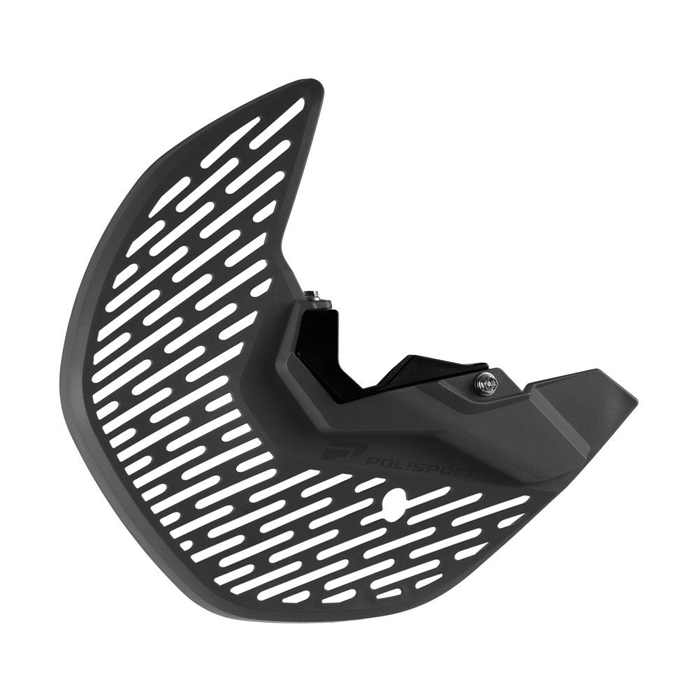 Polisport Black Vented Front Disc Protector - Beta Rr 2T & 4T Models 2013-18