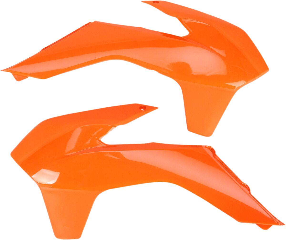 Ufo Orange Kt04052#127 - Radiator Scoops - Ktm Exc 2014-16