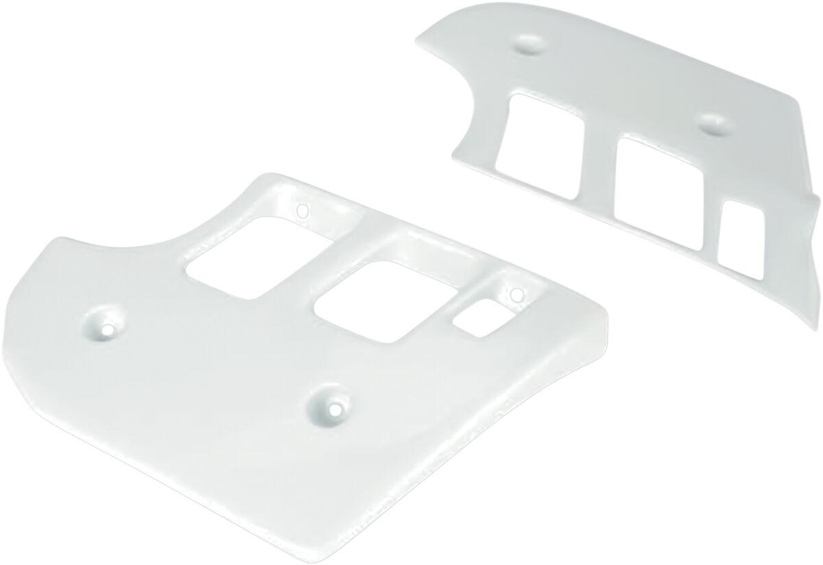 Ufo White Kt03003#047 - Radiator Scoops - Ktm Egs350 1990-91, Egs600 1990-92