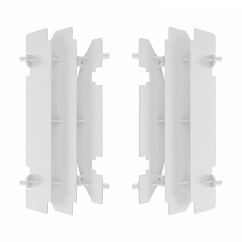 Polisport Radiator Louvres - Suzuki RM125 2001-08, RM250 1996-2006, DRZ400 2000-21 - White