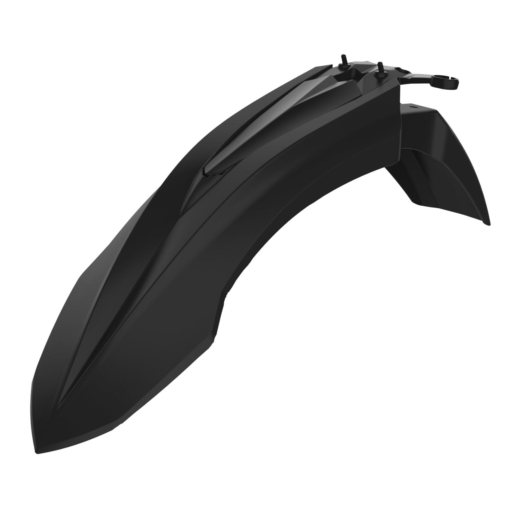 Polisport Black Front Fender - Beta 2T Models 2012-18, 4T Models 2011-18