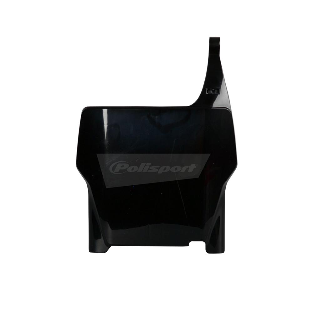 Polisport Black Front Number Board - Honda Cr 125/250 & Crf250/450R 2004-07