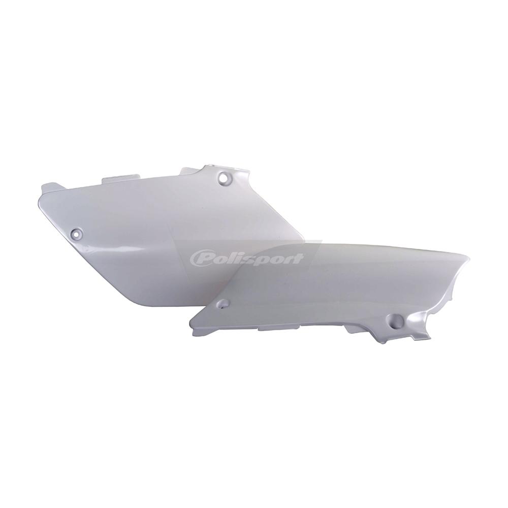 Polisport White Side Panels - Yamaha Yz 125/250 2002-14