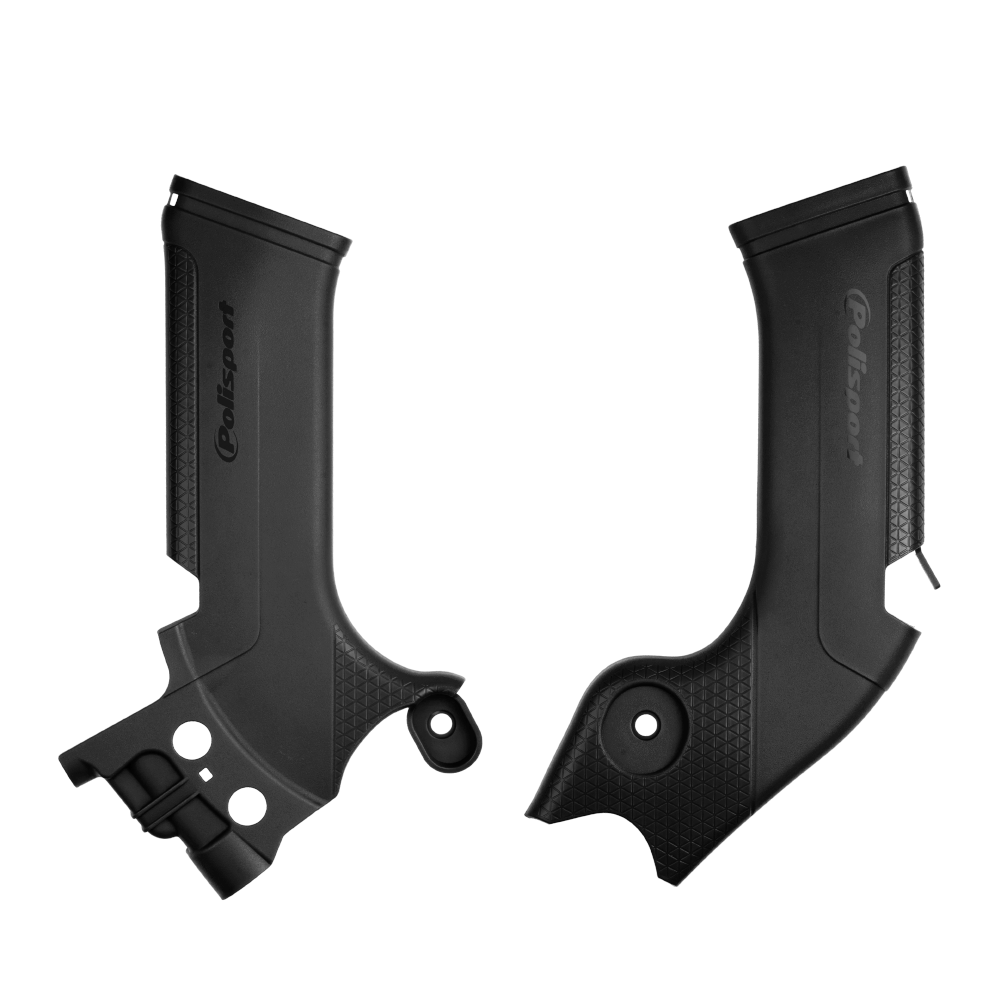 Polisport Frame Protectors - Kawasaki KXF250 2021-23, KXF450 2019-23 - Black