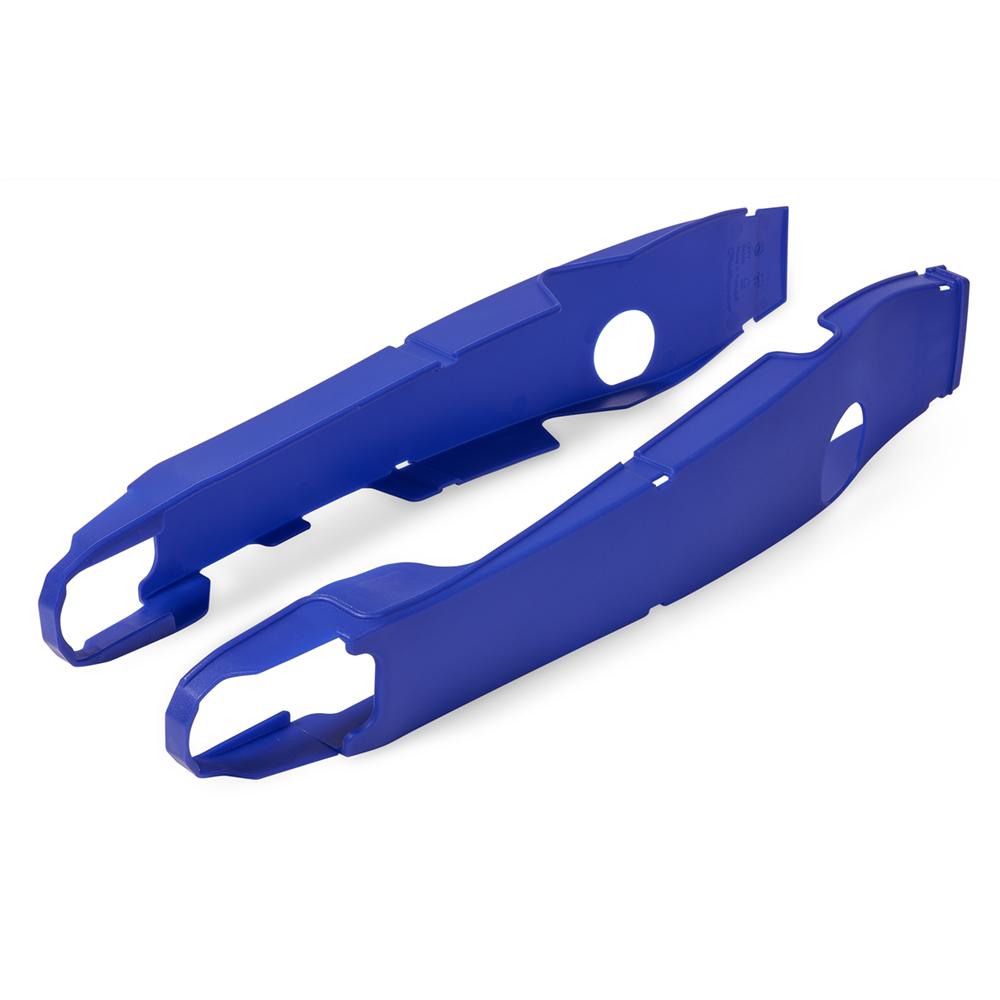 Polisport Blue Swingarm Protectors - Yamaha Yz 125/250 2008-23, Yz250x 2017-23, Wrf250 2011-14, Wrf450 2009-15
