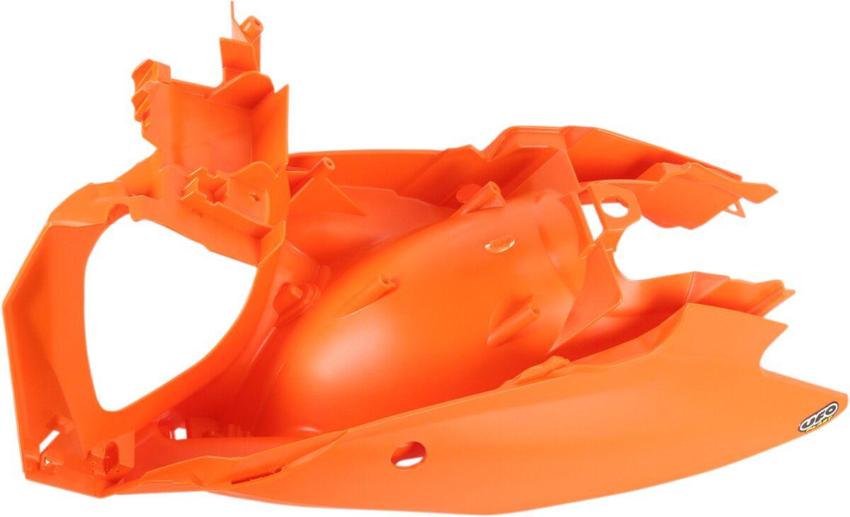 Ufo Orange Kt04023#127 - Side Panels With Airbox Cover - Ktm Exc/ Exc-F 2012-16, Sxf 2012-15