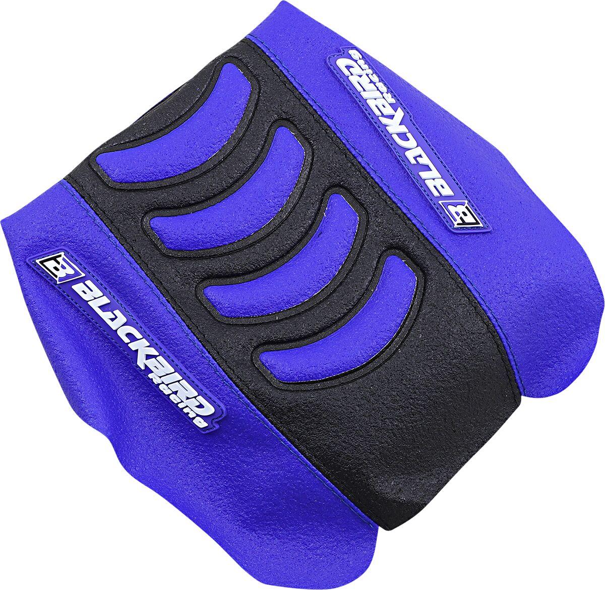 1232H - Blackbird Double Grip 3 Seat Cover - Yamaha YZ85 2002-22 - Blue/Black