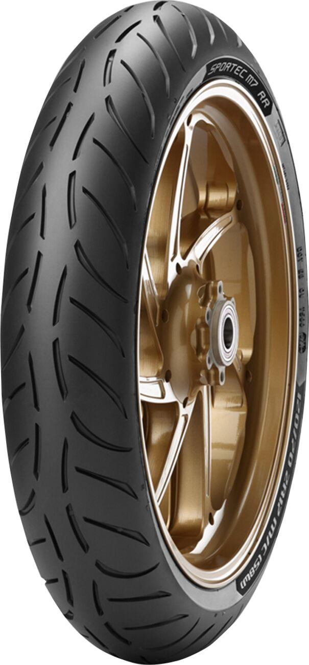 2449800 - Metzeler Sportec M7 RR 54W TL Front Tyre - 110/70-17"