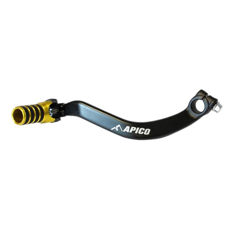 Apico Black/Yellow Elite Gear Pedal To Fit Suzuki Rm250 2001-08