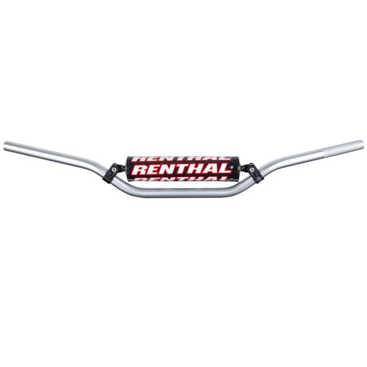 Renthal Silver 780 7/8 Mini Handlebars - Kawasaki Kx 80/85/100 1998-2014