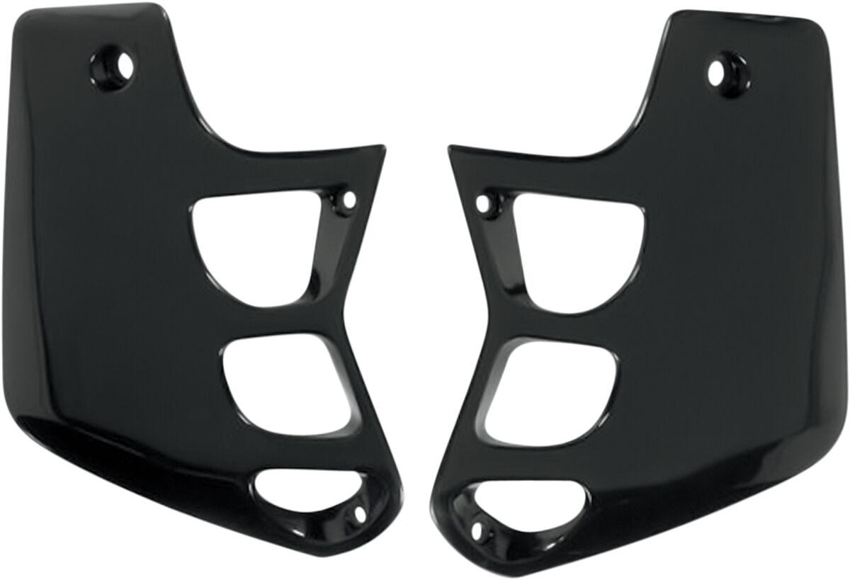 Ufo Black Ho02620#001 - Radiator Scoops - Honda Cr500 1989-2001