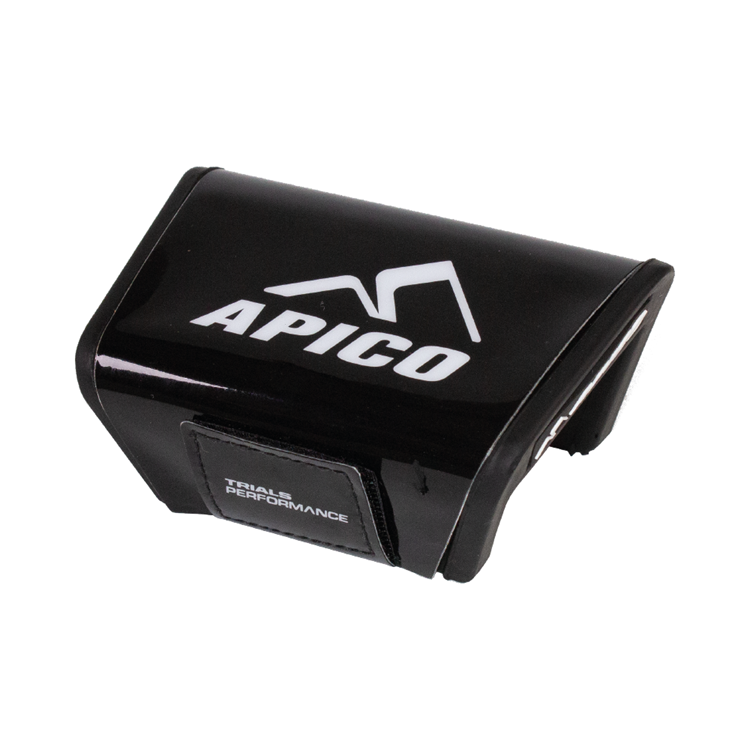 Apico Black Trial Performance Oversize Handlebar Pad