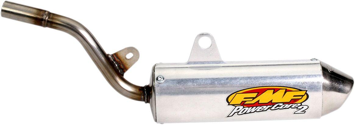 020231 - FMF Powercore 2 Exhaust Silencer For Kawasaki KX80 1998-2000, KX85 2001-2022