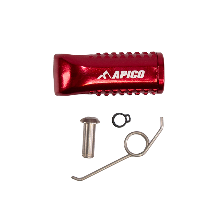 Apico Red Replacement Gear Pedal Tip - Gas Gas Enduro/ Mx Models 2016-21