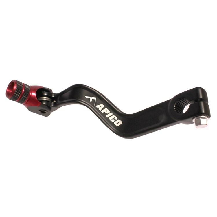 Apico Black/Red Elite Gear Pedal - Trs One 125-300 2016-21