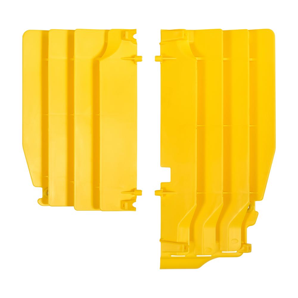 Polisport Yellow Radiator Louvres - Suzuki Rmz250 2010-17