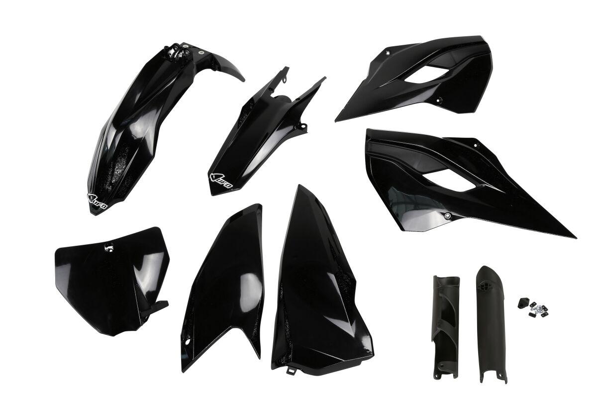 HUKIT613F@001 - UFO Full Plastics Kit - Husqvarna FC 250/350/450 & TC 125/250 2014-15 - Black