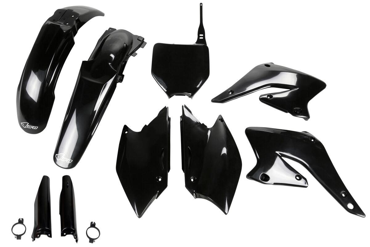 Ufo Black Sukit403f@001 - Full Plastics Kit - Suzuki Rmz250 2004-06