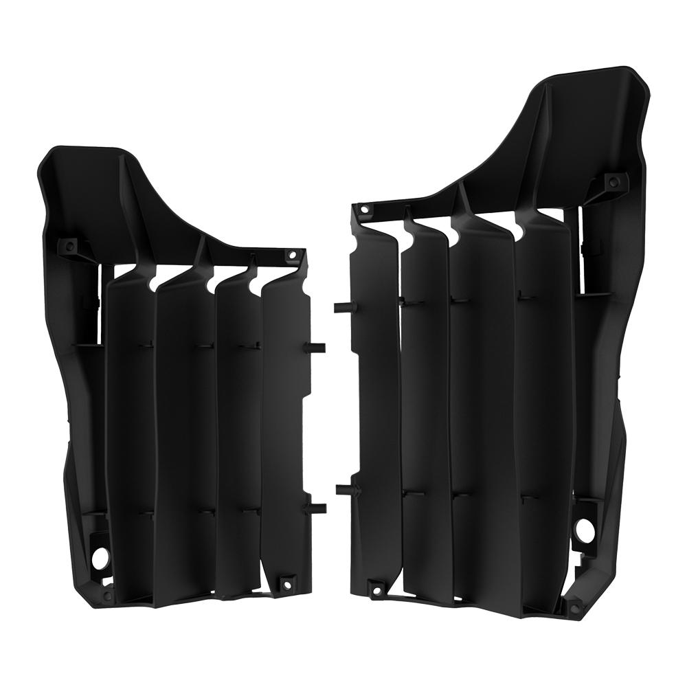 Polisport Black Radiator Louvres - Honda Crf250r 2018-20, Crf250rx 2019-20