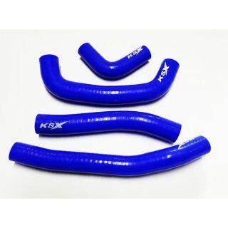 WM101B - WM101B - KSX Radiator Hose Kit - Honda CRF450R 2017-19 - Blue