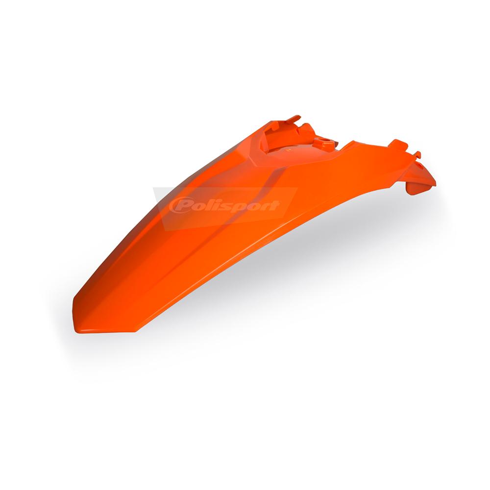 Polisport Orange Rear Fender - Ktm Sx/Sxf/Xc/Xc-F 2011-15, Sx250 2016, Exc/Exc-F 2012-16