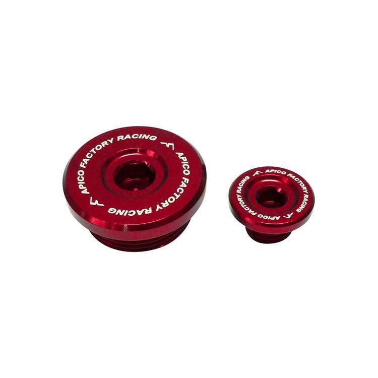 Apico Red Engine Plug - Kawasaki Kxf250 2004-10, Suzuki Rmz250 2004-06