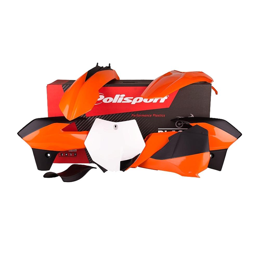 Polisport Plastics Kit - Ktm Sx85 2013-17 - Oem '13-14