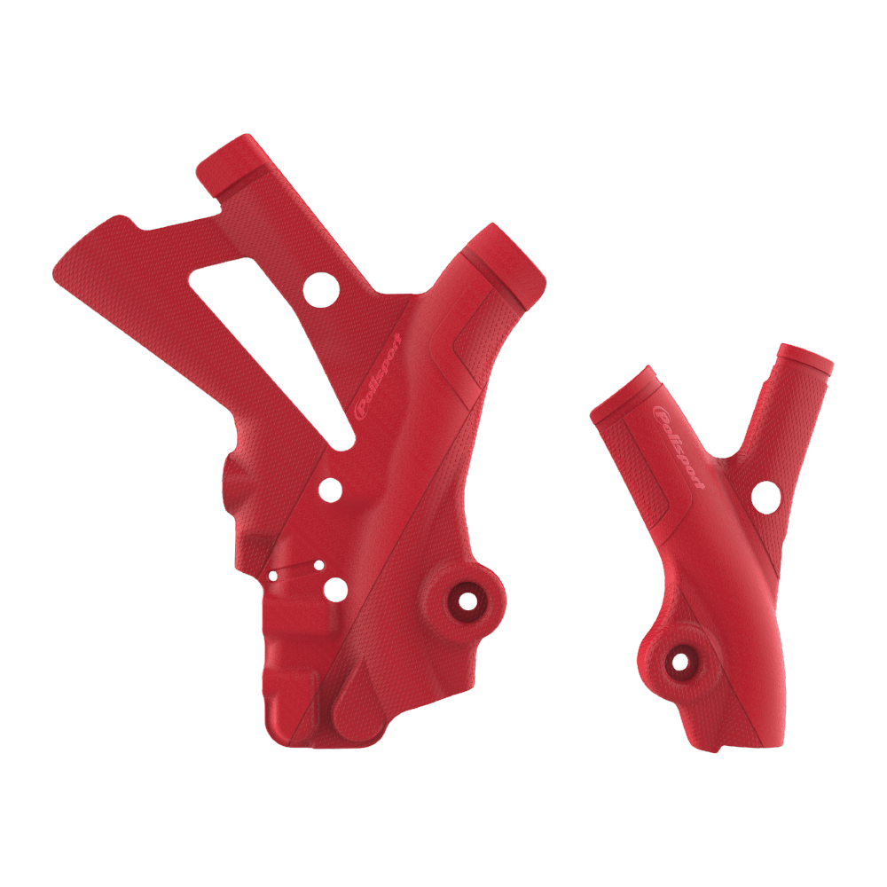Polisport Red Frame Protectors - Beta 250/300 Rr & 350-520 Rr 2013-19