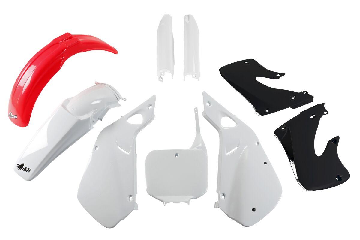 Ufo Hokit094f@999W - Full Plastics Kit - Honda Cr250 1997-99 - Oem