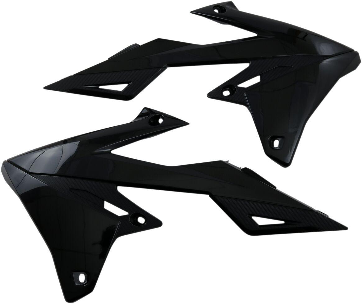 Ufo Black Su04941#001 - Radiator Scoops - Suzuki Rmz450 2018