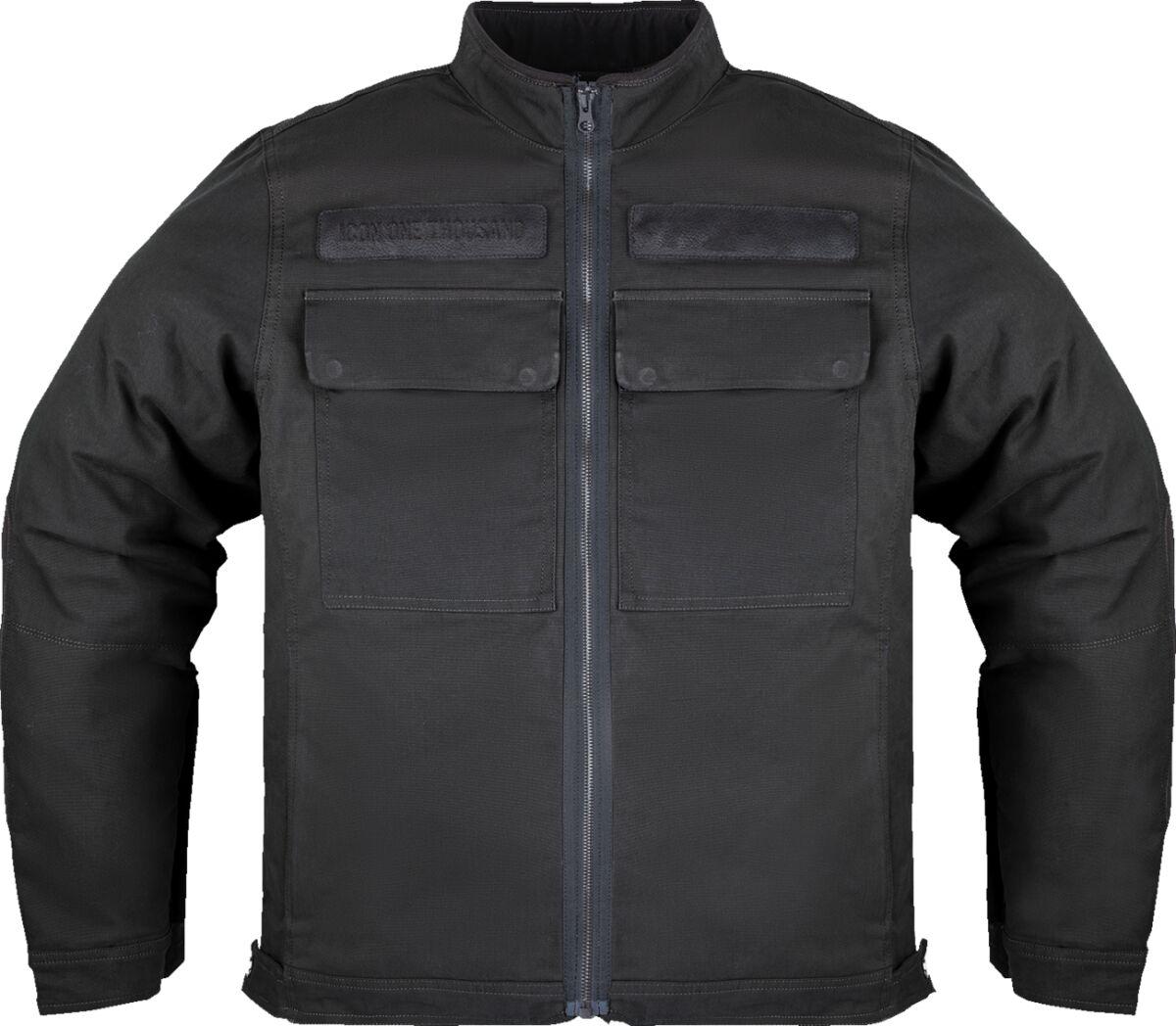 2820-6958 - Icon Mototanker Jacket Large - Black
