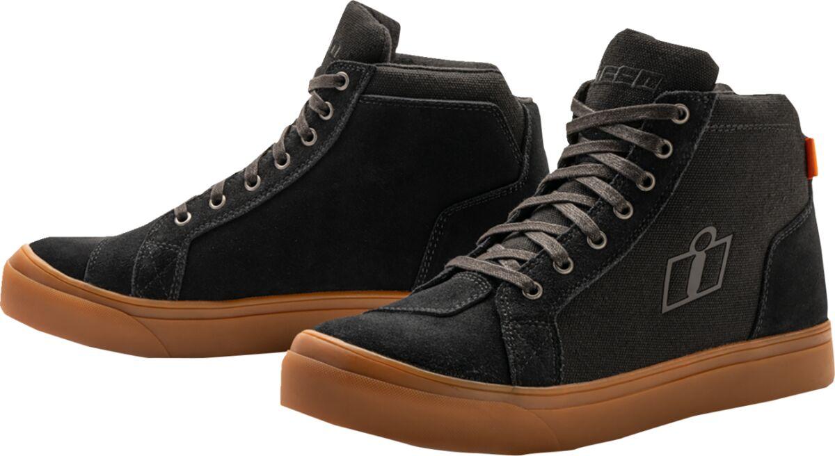 3401-0994 - Icon Carga CE Boots Adult 6 - Black/Brown